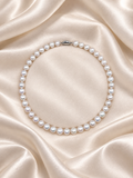 Classic Freshwater Pearl Strand Necklace — 9–11mm